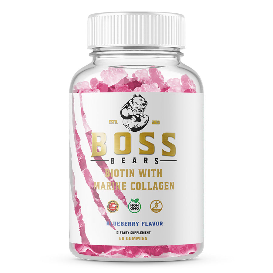 Hair Skin & Nails W/ Marine Collagen