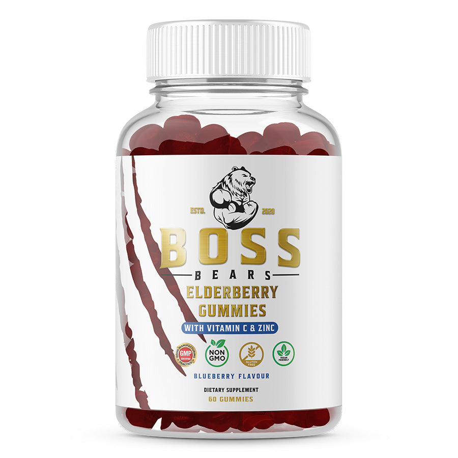 Elderberry Gummies W/ Vitamin C & Zinc